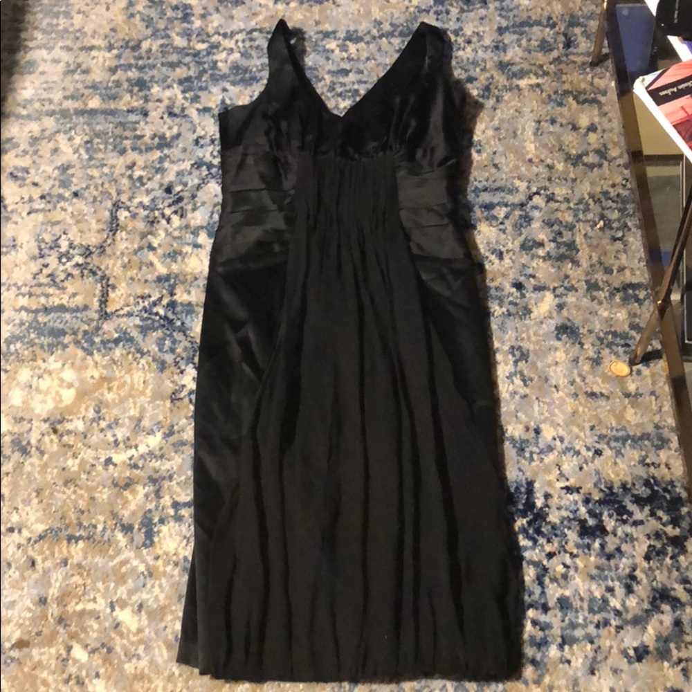 Black laundry cocktail dress